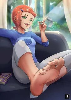 Slideshow gwen tennyson feet.