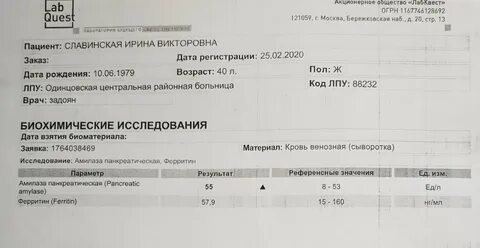Амилаза панкреатическая что это