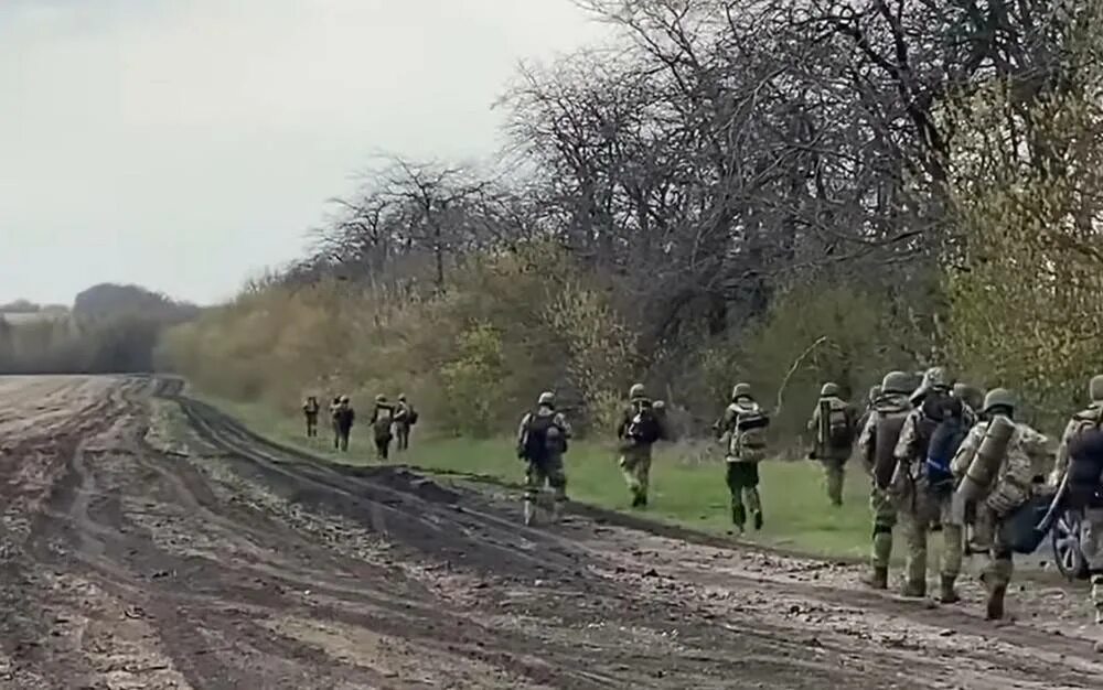 Нападение закончилась. Российские ЧВК. Пехотинцы в Украине.