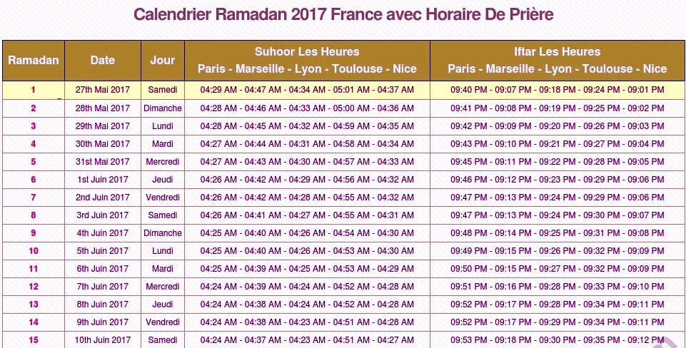 Когда начнется рамадан в 2025 году. Рамадан Франция. Календарь Рамадана 2001 год. Ramadan France.