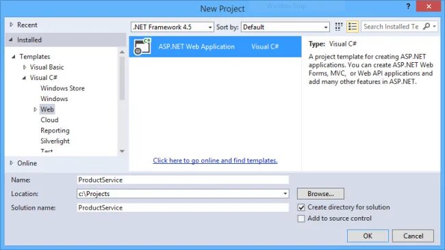 Шаблон asp net. Диалоговое окно visual studio. визуал шаблон. панель инструментов visual studio. asp web forms.
