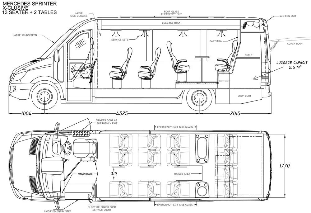 Mercedes-Benz Sprinter габариты. Mercedes-Benz Sprinter 2008 габариты. Мерседес Бенц Спринтер габариты пассажирский. Mercedes-Benz Sprinter чертеж.