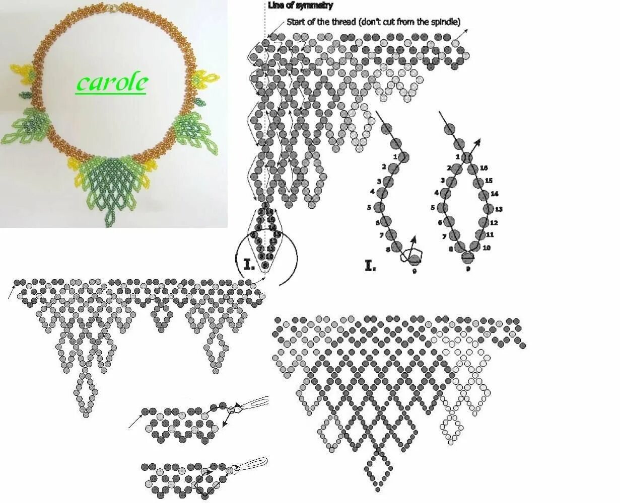 Схемы из стекляруса. Колье из бисера схемы плетения для начинающих пошагово. Схемы для бисероплетения колье легкие BP cntrkzhecf. Схемы для бисероплетения колье легкие из стекляруса. Украшения из стекляруса и бисера своими руками схемы плетения.