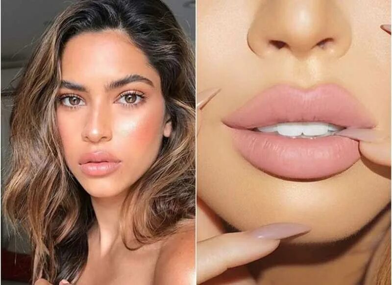 Губы цвета кожи. Коралловая помада для брюнеток. Губы цвета кожи. Губы цвета кожи. Губы цвета кожи.