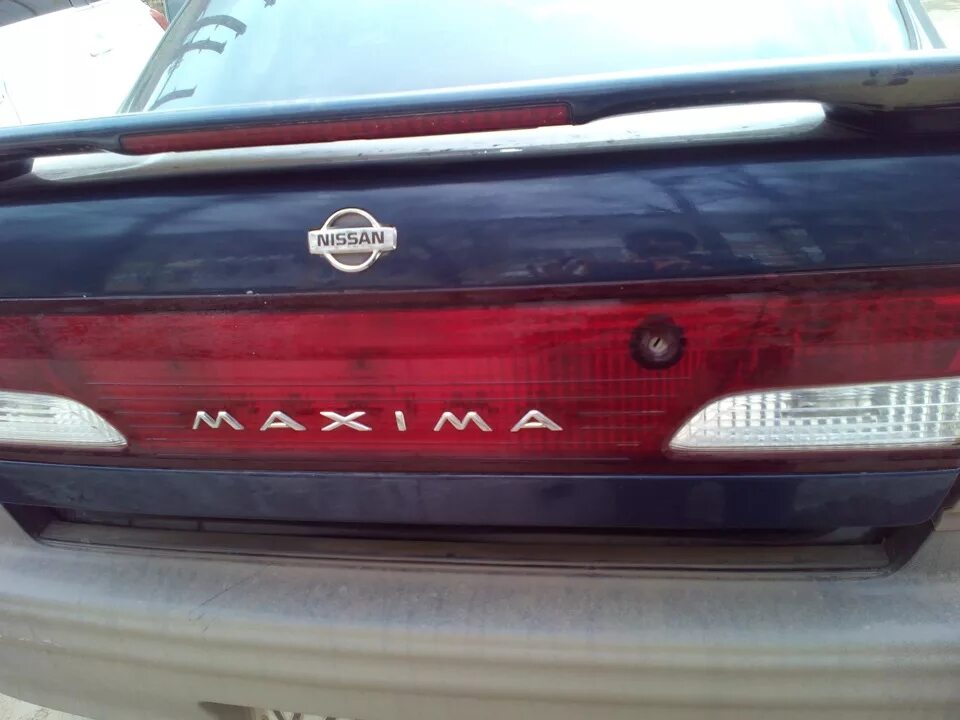 Замена заднего бампера - Nissan Maxima QX (A32), 2 л, 1996 года кузовной ремонт 