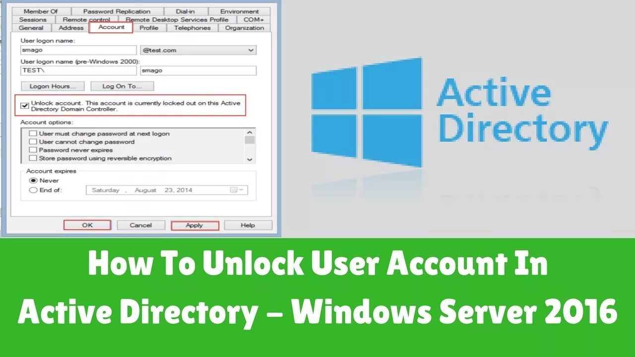 Unlock user. Ad Unlock account. Active Directory Windows 7. Unlock account in Active Directory. Active Directory Windows 10.