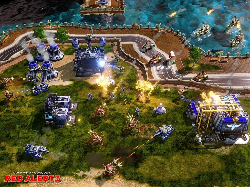 Как играют в red alert 3. Command &amp; conquer: red alert 3. cnc red alert 3. игра red alert 5. command &amp; conquer: red alert 3 - uprising.
