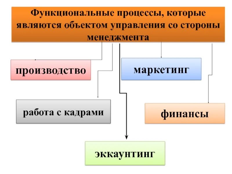 Функциональные процессы управления