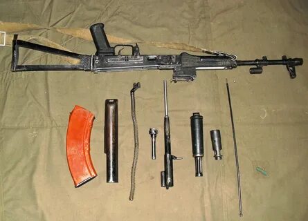 Автомат в разобранном виде