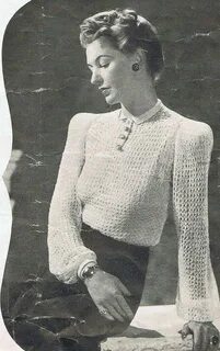 Vintage knitting