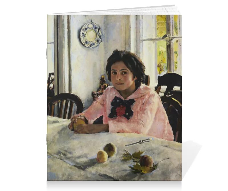 Девочка с персиками картина галерея. Серов девочка с персиками.
