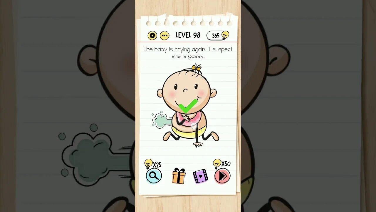 Как пройти игру brain test уровень 95. Уровень 95 braintest. уровень 191 braintest. уровень 187 braintest. успокой плачущего малыша игра.