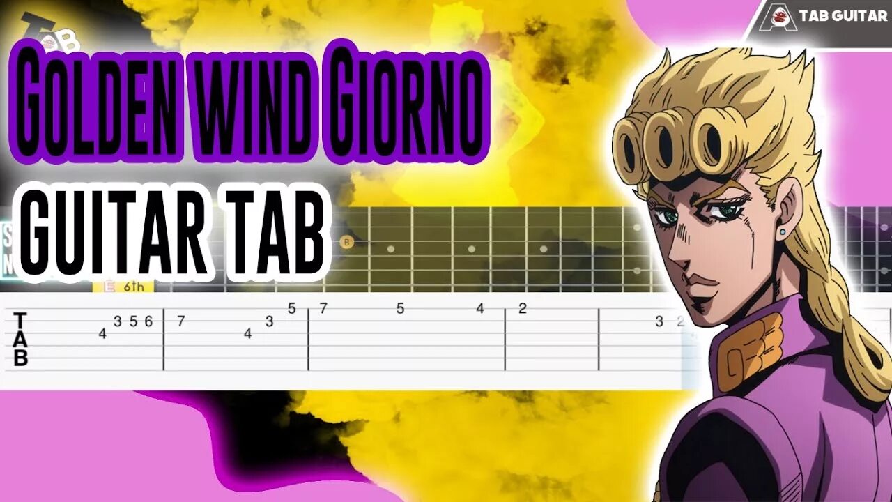 Джорно Джованна на гитаре. Giorno Giovanna Theme на гитаре. Джоджо на гитаре. Golden Wind Jojo табы. Giorno s theme