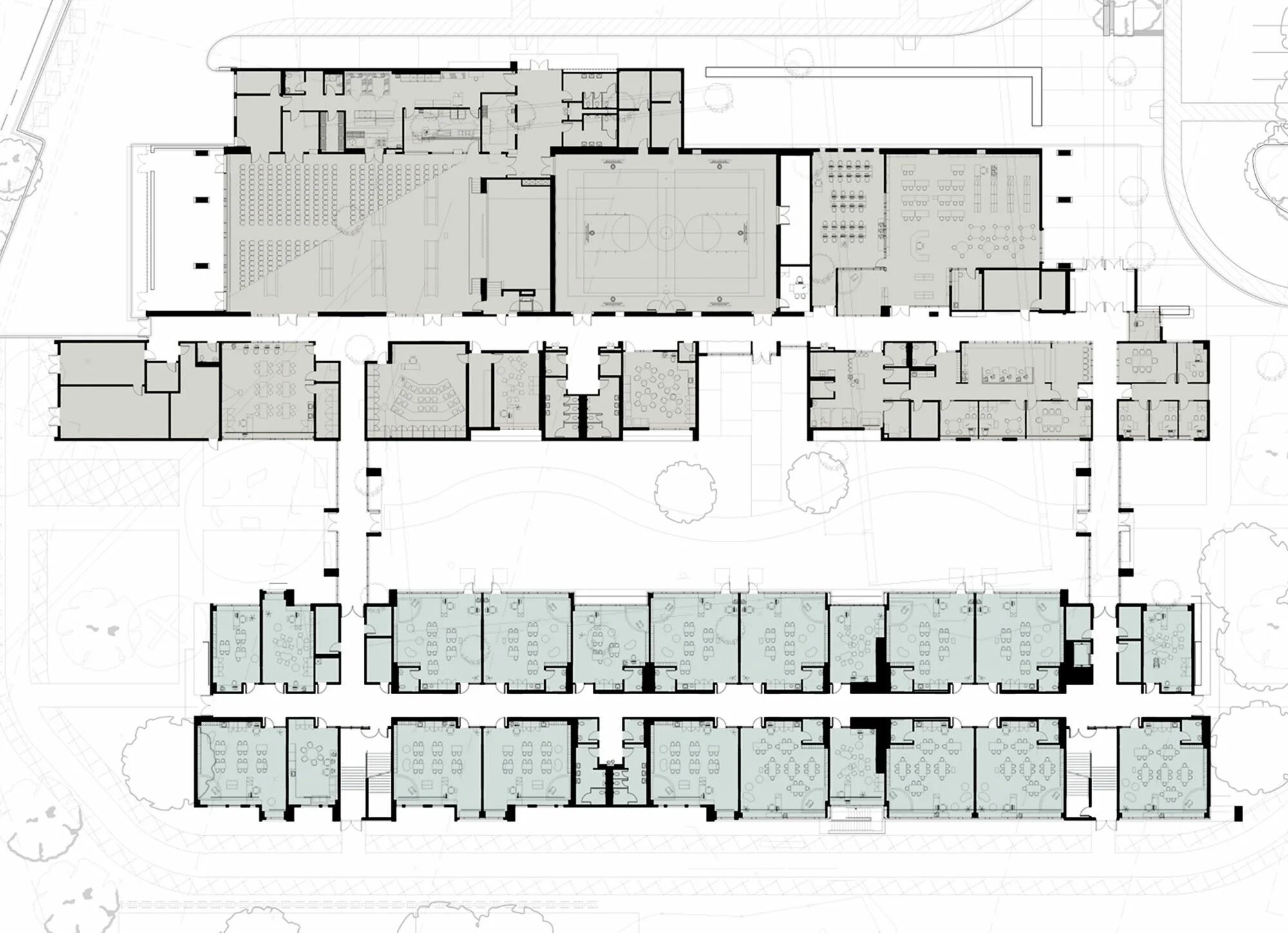 School planning. Планировка начальной школы. План одноэтажной школы. Планировка школ в США. Планировка Elementary School.