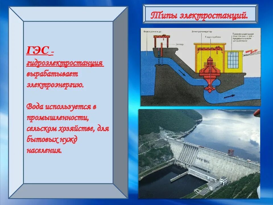 Как вырабатывается электричество на гидроэлектростанции. Добыча электроэнергии с помощью воды. Электричество на воде как добыть. Выработка электроэнергии с помощью воды.