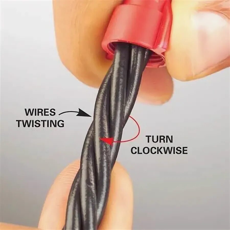 With connecting wire. With connecting wire