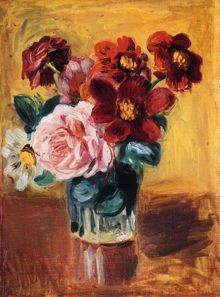 Огюст Ренуар цветы. Огюст Ренуар still Life: Flowers. Цветы Импрессионизм Ренуар. Ренуар цветы