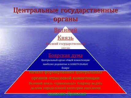 Центральные государственные органы