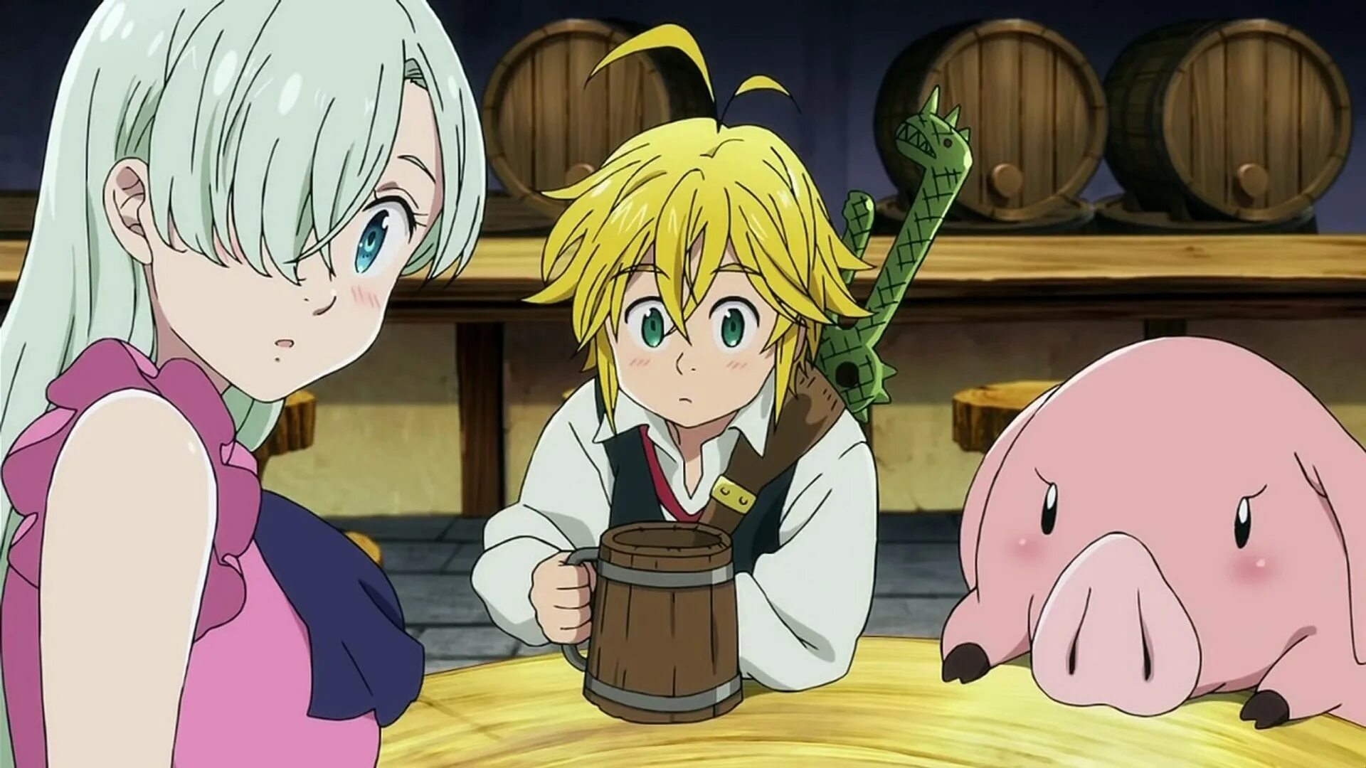 Семь грешных. Семь смертных грехов nanatsu no taizai. ан семь смертных грехов.