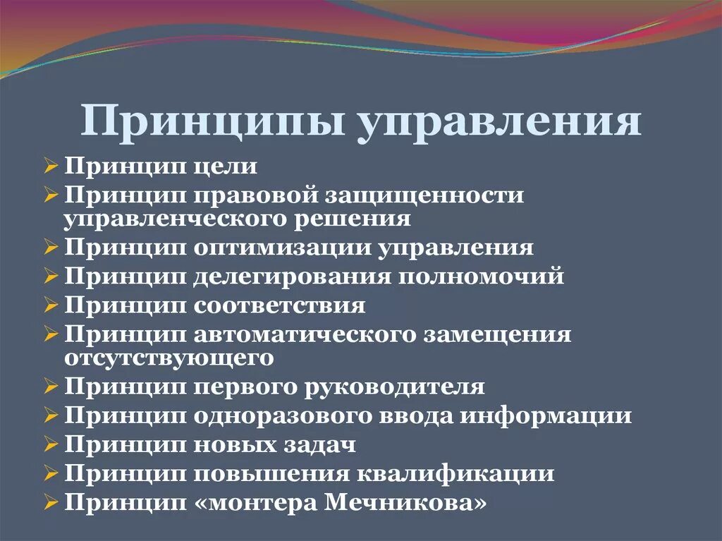 Принцип повышения