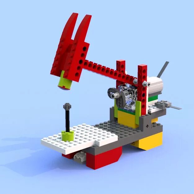 Молоток и гвоздь - Инструкции по сборке LEGO WeDo