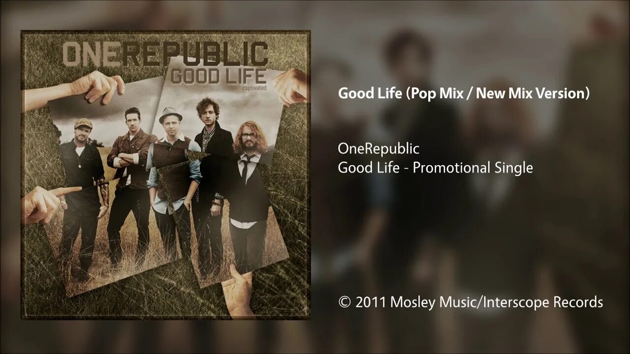 Песня 1 life. ONEREPUBLIC - good Life. One Republic альбомы. ONEREPUBLIC waking up. Wild Life ONEREPUBLIC обложка.