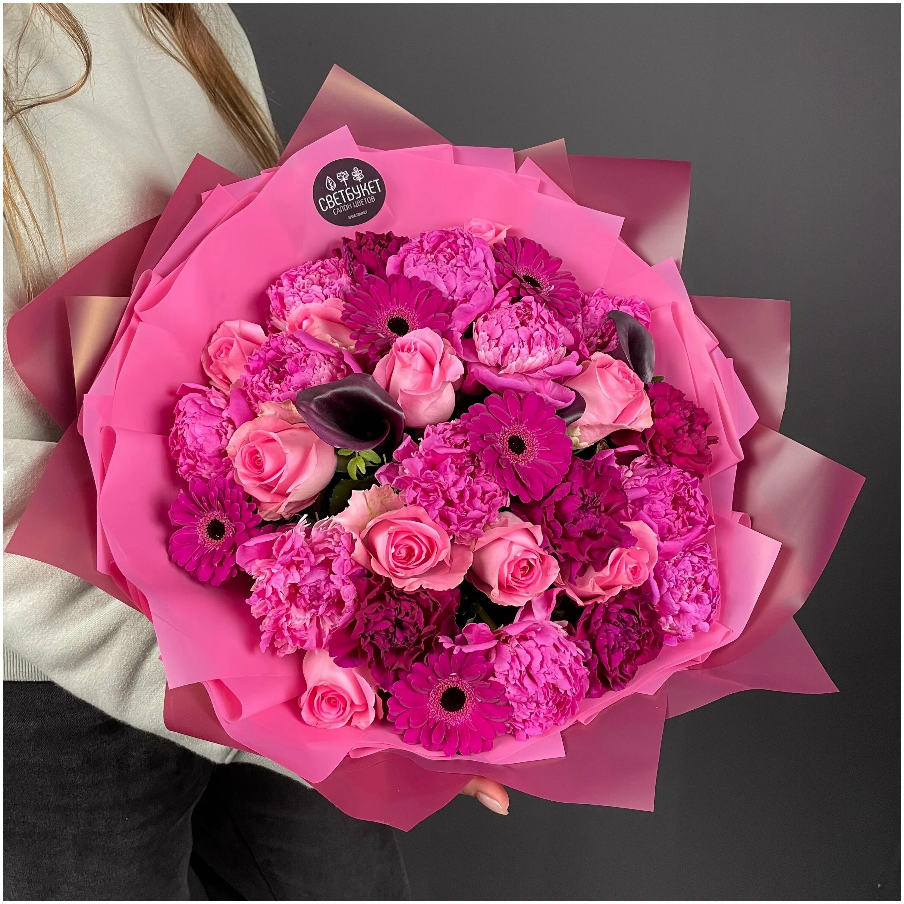 пинк букет