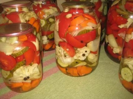 Заготовка на зиму огород рецепт