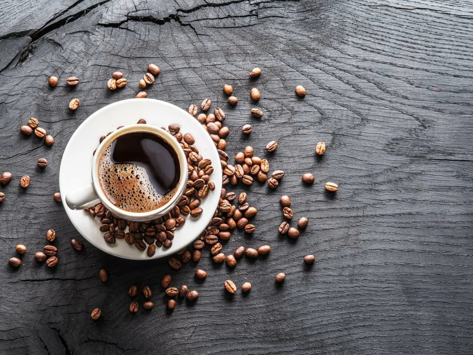 Under coffee