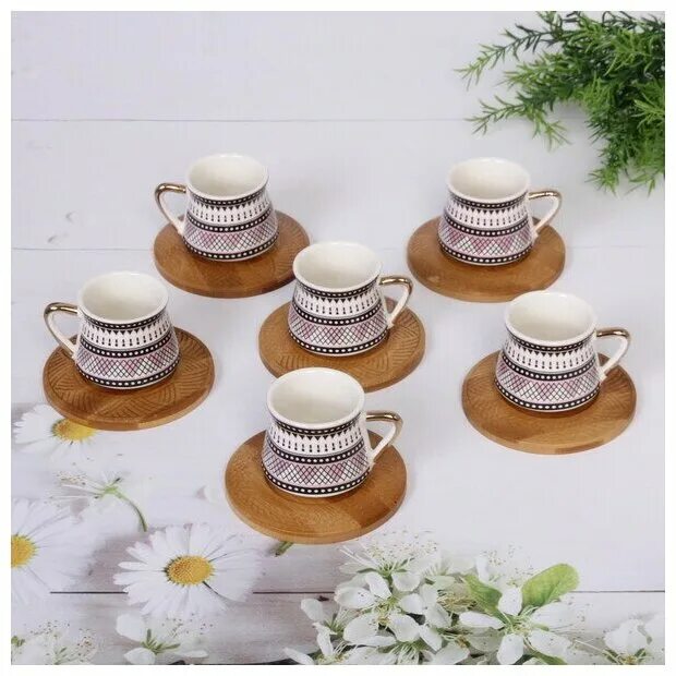 Balsford кофейный набор. Titan ti018# набор кофейных чашек. Balsford кларисса чайный сервиз. кофейный набор 12 предметов. 100мл.