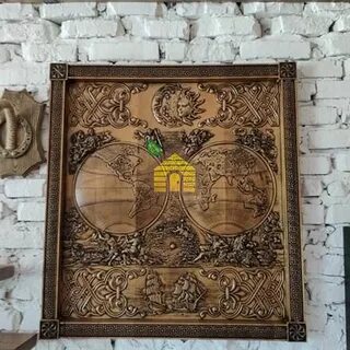 Панно картины из дерева