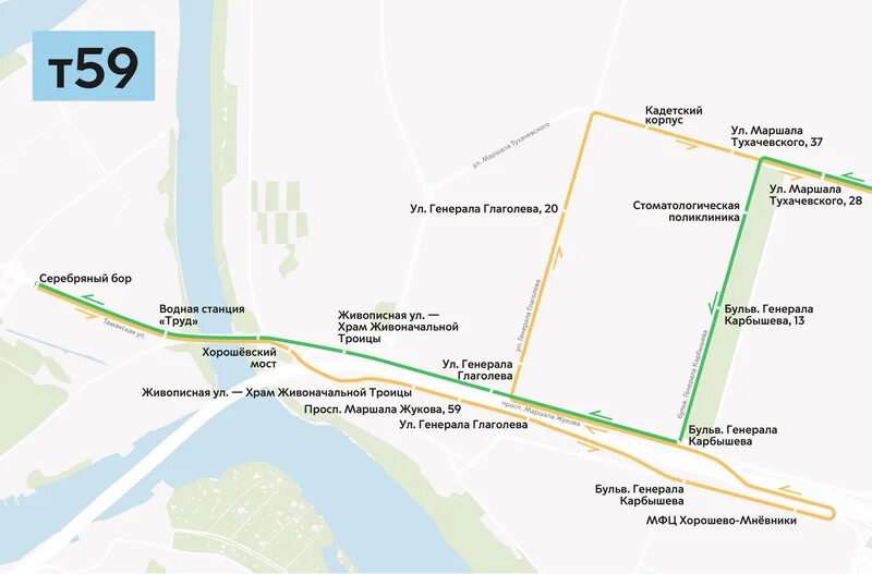 Остановки автобуса м3. 59 Автобус маршрут Москва. Маршрут автобуса т 59 к. Т59 маршрут Москва. Улица народного ополчения троллейбус.