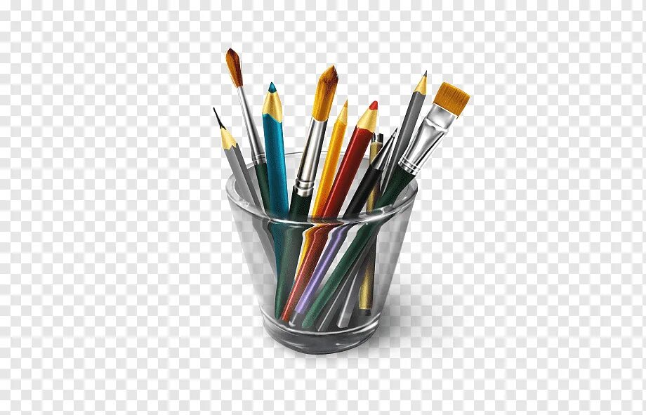 Pencils brushes. Стакан с карандашами. Кисти краски карандаши. Кисточка и карандаш. Кисть карандашом.