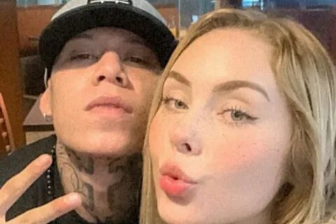 Como Nodal! El tatuaje que Santa Fe Klan tiene de Maya Nazor *se lo borrará?