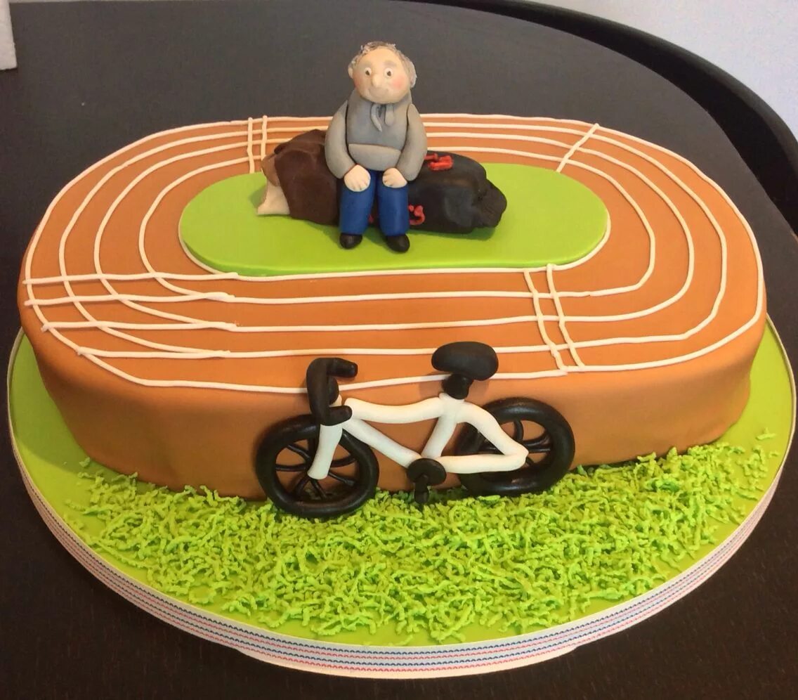 Running cake