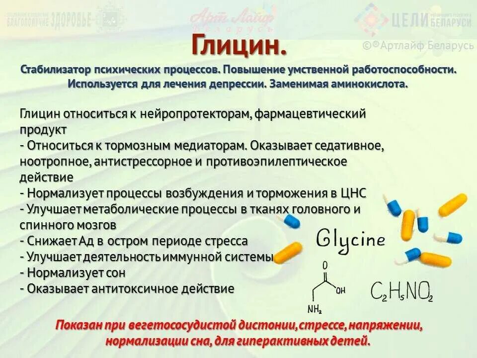 Глицин заряд аминокислоты