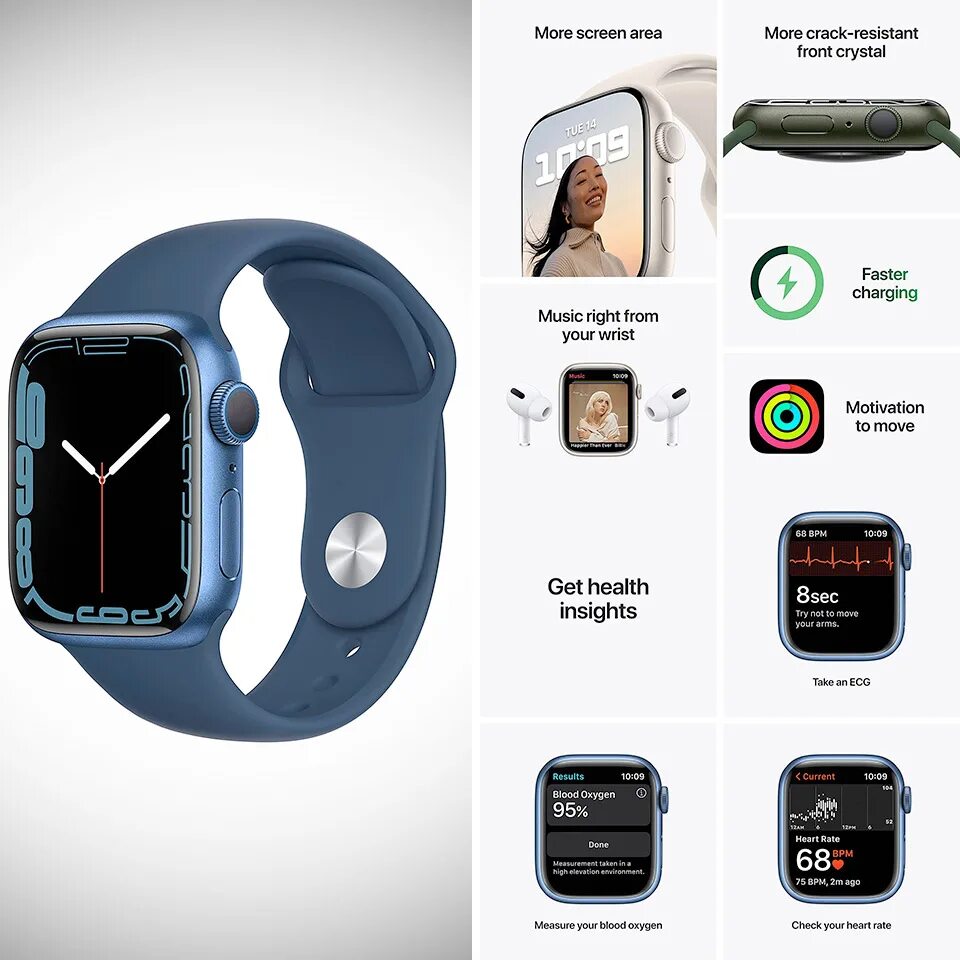 Часы apple 8 41. Эпл вотч 7 41мм. Эппл вотч 7 41 мм. Смарт-часы Apple watch Series 7 GPS 41mm Green. Часы эпл вотч 8 41 мм.