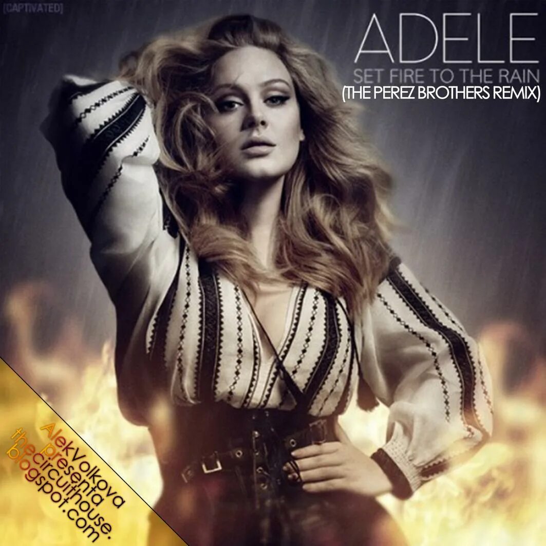 Adele Fire to the Rain. Песня adele set