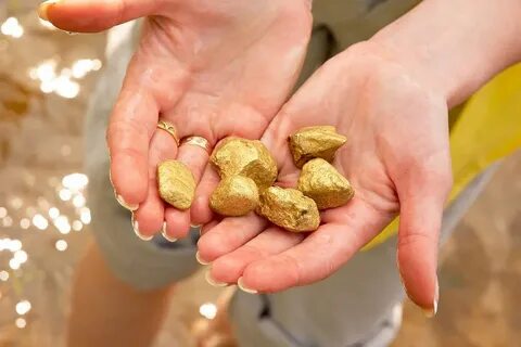 В каком состоянии находится золото