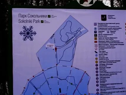 Лыжная трасса сокольники