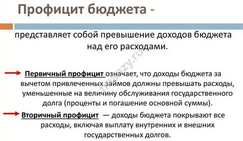 Бюджет будет профицитным