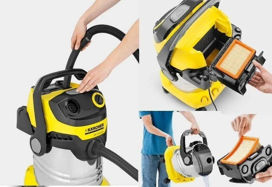 Купить пылесос керхер 5. Karcher WD 5 Premium. Karcher 1.348-230.0 WD 5 Premium пылесос хозяйствен.. Строительный пылесос Karcher WD 5. Строительный пылесос Karcher WD 5 P.