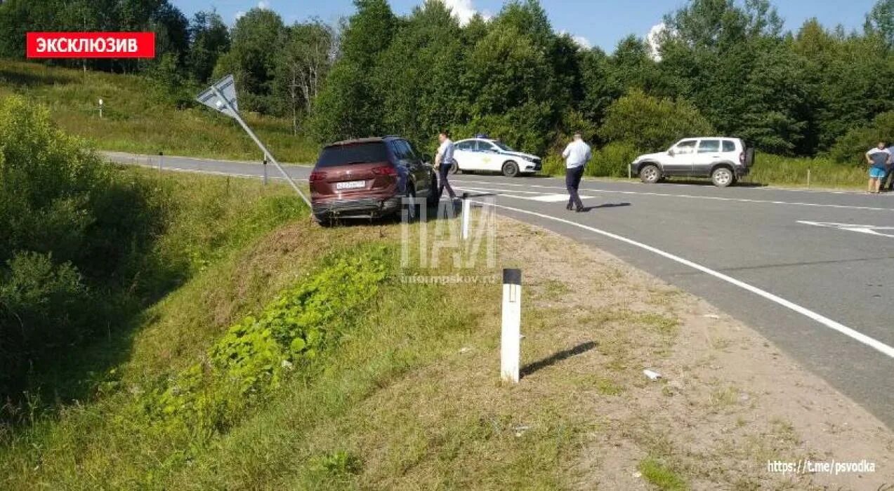 5 августа 27. М9 автомагистраль. Авария на Псковской трассе.