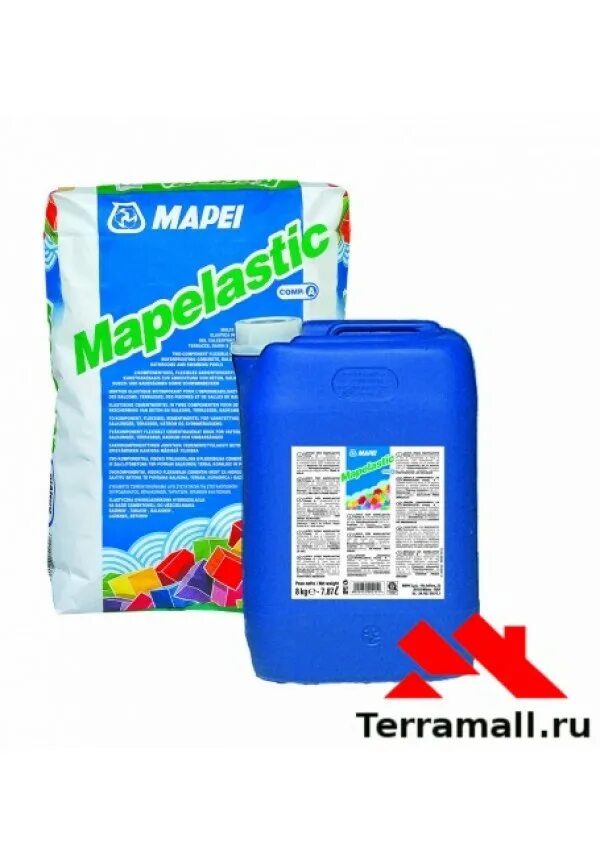 Mapelastic гидроизоляция. Mapei Mapelastic. Гидроизоляция цементная Mapei Mapelastic двухкомпонентная комплект (а+б) 32 кг. Гидроизоляция Mapelastic. Гидроизоляция цементная эластичная Mapei Mapelastic (комплект а+в).