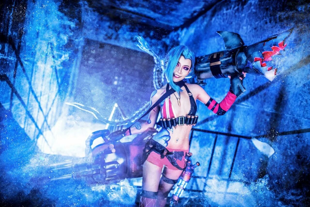 Лига легенд Джинкс косплей. Jinx League of Legends косплей. Джинкс League of Legends косплей. Jinx cosplay