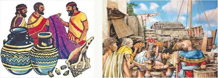 Торговля в древней финикии. Древняя финикия иллюстрации. Колонизация древней греции. Финикийцы торговля. Торговля в древней финикии.