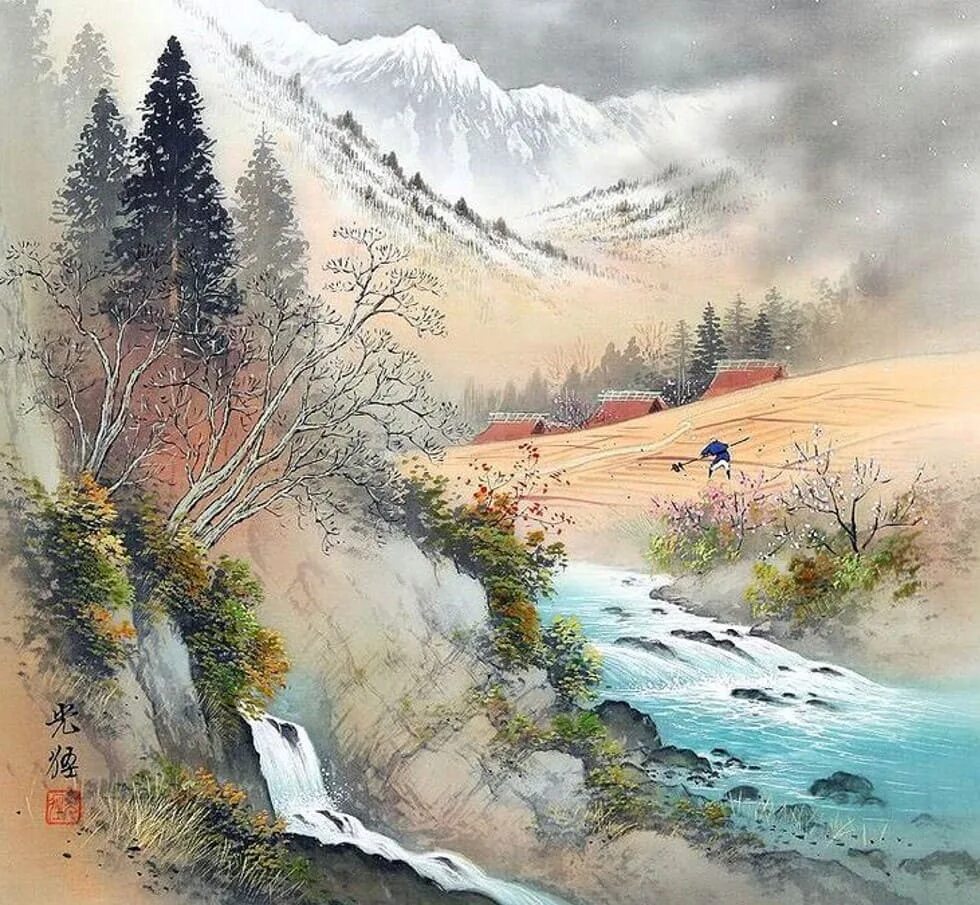 пейзаж как средство