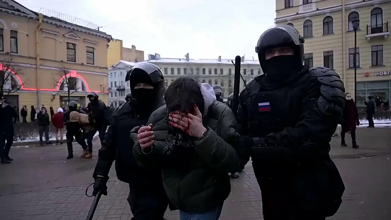 Включи арест. ОМОН Москва. Протесты в Петербурге.