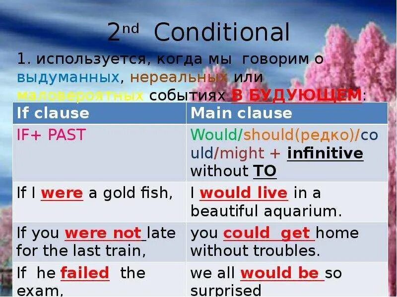 Conditional two. Предложения с second conditional. Примеры предложений conditional 1. Conditionals презентация. Second conditional примеры предложений.