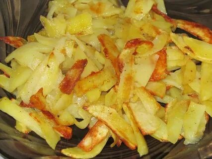 Правильно жареная картошка с луком
